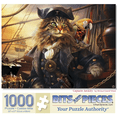 thumbnail image 2 of Bits and Pieces Captain Jackity Pirate Cat Jigsaw Puzzle 1000 Piece Michael David Ward 20" x 27", 2 of 10