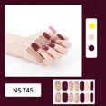 thumbnail image 1 of Christmas Semi Gel Nail Strips Patch Sliders Waterproof Color Adhesive 2024, 1 of 8