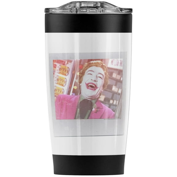 Batman Classic Tv Series/Captured Stainless Steel Tumbler 20 oz Coffee Travel Mug/Cup, Vacuum Insulated & Double Wall with Leakproof Sliding Lid | Great for Hot Drinks and Cold Beverages