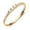 Gold, variant on UIONEN Sterling Silver Stacking Ring Simple Dainty Rose Gold Ring Rings Women Sizes 12
