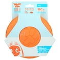thumbnail image 2 of West Paw Zogoflex Zisc Small 6.5" Dog Toy Tangerine, 2 of 6