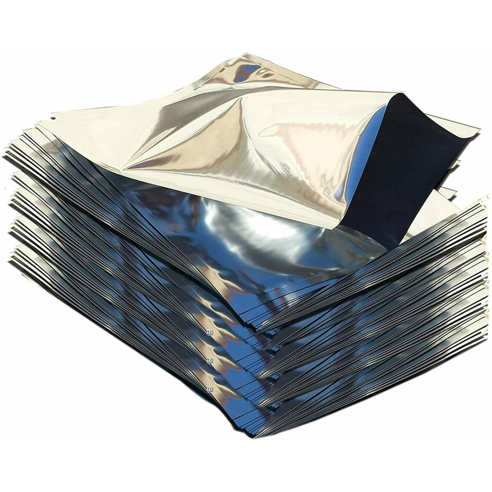 PackFreshUSA 50 Pack One Gallon Genuine Mylar Bags (10" x 14") + LTFS