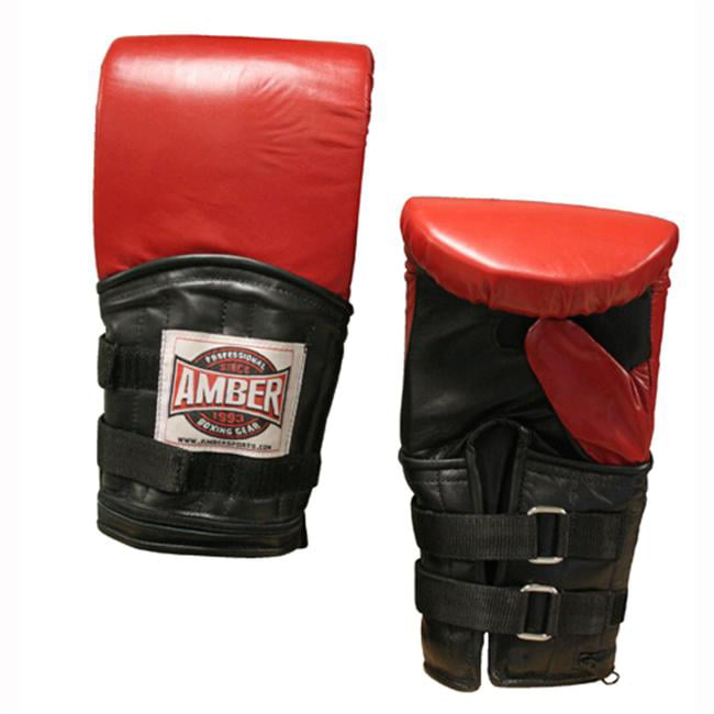 Amber Boxing Power Weighted Super Bag Gloves with Weights 