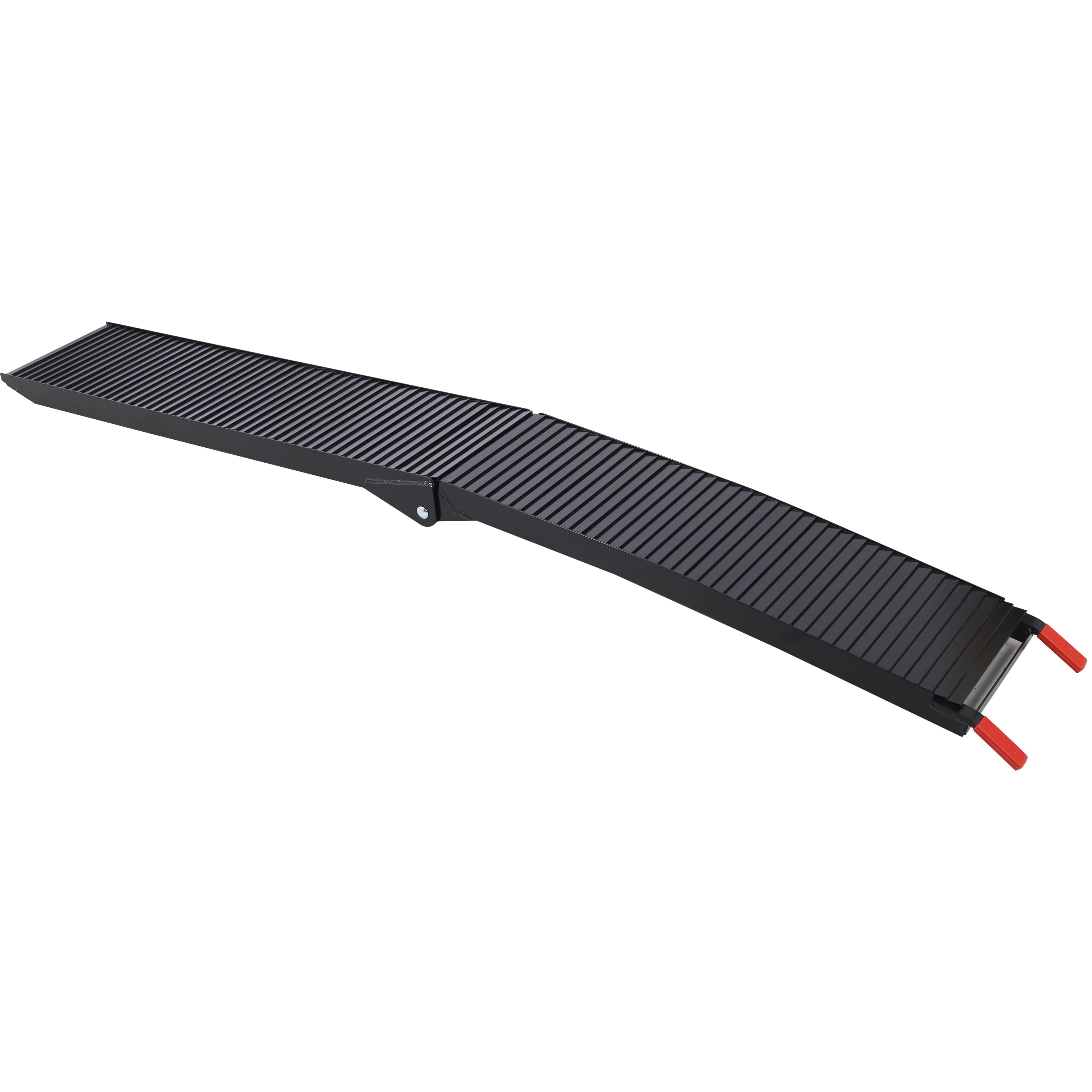 Truck Ramps, 80"x12" Portable Loading Ramps for Pickup Trucks 1500 LBS Capacity Aluminum Folding Ramps with Buckle for ATVs, Snowblower, Lawn Mowers, UTVs, Bike, 2PCS, Black Coating