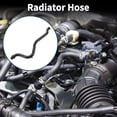 thumbnail image 2 of Manguera del radiador Unique Bargains Manguera de calefacción Manguera de salida del radiador para Porsche Cayenne 2011-2018 No. 95810646500 Tubo de refrigerante de plástico negro 1 Pc, 2 of 6