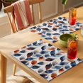 thumbnail image 4 of Vintage Style Placemats Set of 2, Retro Palm Leaf Watercolor Design Non-Slip Place Mats Washable Table Mats for Kitchen Dining Table Decorations Indoor/Outdoor, 4 of 9