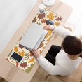 thumbnail image 3 of Thanksgiving Day Large Gaming Mouse Pad Extended Fall Pumpkin Sunflower Mousepad Gaming with Stitched Edges, Washable, Waterproof Water Resist Keyboard Pad for Gamer, Office & Home, 31.5 X 11.8 in, 3 of 7