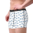 thumbnail image 2 of Fotbe Cute Shark Calzoncillos Tipo Boxer con Bolsa de Soporte Total para Hombre, X-Temp Fresco, Transpirable y de Secado Rápido-Small, 2 of 5