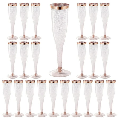 

Lacyie Champagne Cup Gold Powder Goblet Red Wine Glass for Parties Bars Nightclubs Weddings Receptions Birthday Parties Holidays Picnics Dining Events
