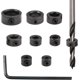 thumbnail image 1 of Dinheiro 8 Piezas Tope de Profundidad de Broca, Tope de Profundidad de Broca, Anillos de Tope de Broca, Collares de Tope de Profundidad, con Llave Hexagonal, 3-16 mm, para Controlar la Profundidad de, 1 of 5