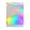 A003- Rainbow, variant on Christmas Card Sleeves Multicolor Heart Design Protective Holders for Christmas Cards Holiday Gifting and Storage Great Christmas Gift Ideas for Card Collectors Pack of 50