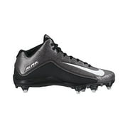 New Nike Men's Alpha Strike 2 3/4 D Football Cleat Black/Dark Grey 10.5