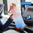 thumbnail image 5 of Botella de agua, botella de bebida deportiva gratuita con marca de tiempo y cubierta de bloqueo, botella de agua de plástico a prueba de fugas (rosa azul, 2 L), 5 of 5