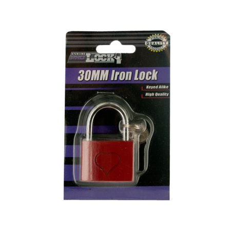 Bulk buys 1pc red padlock