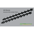 thumbnail image 3 of TREE-Z® Wrap Mid-sized - Black, 30-pack, Works with Outdoor String Lights LED & More, 3 of 7