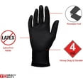 thumbnail image 3 of GH Heavy Duty Nitrile Gloves, Latex & Powder Free, 4mil, 3 of 4