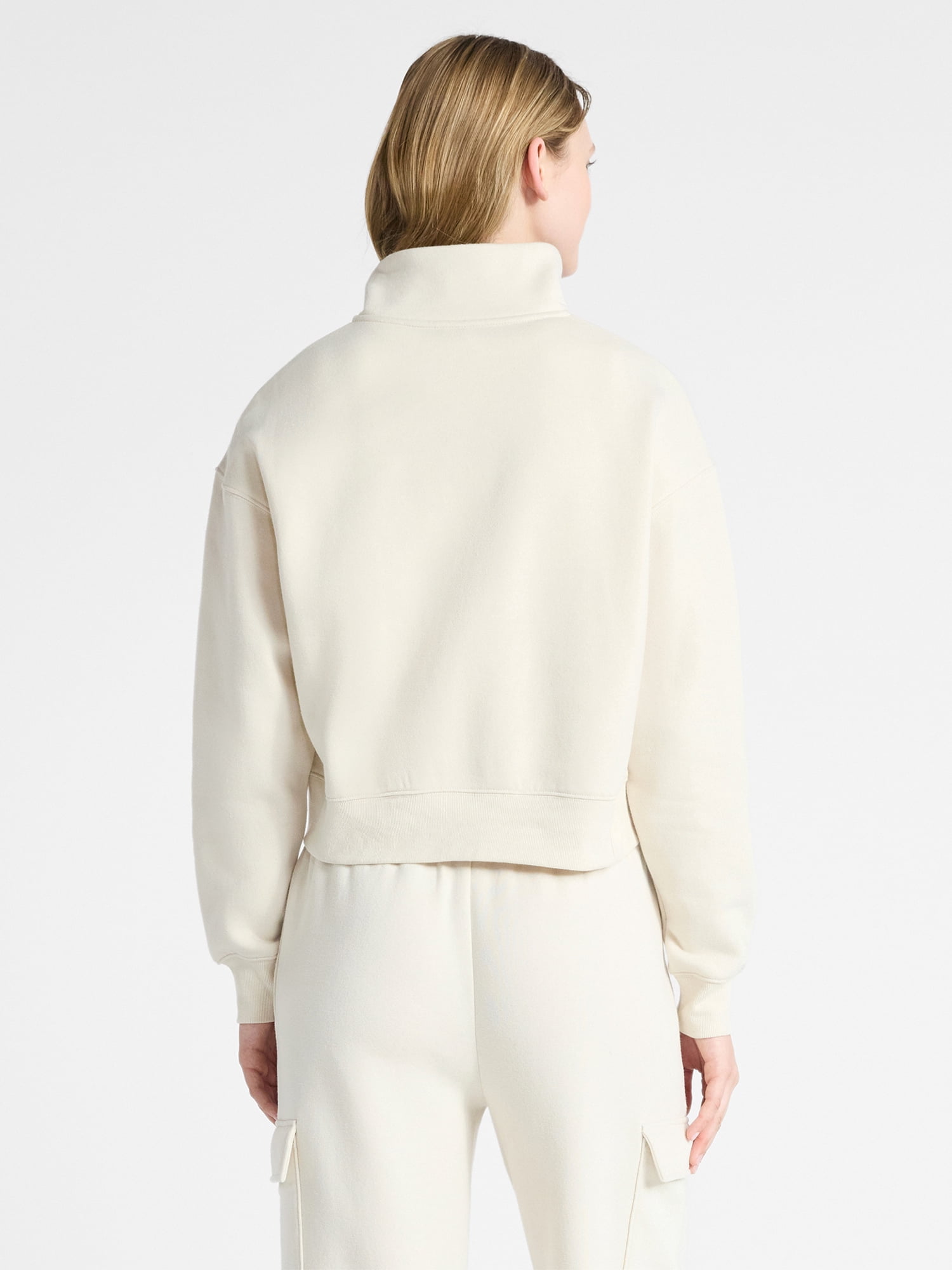 No Boundaries Fleece Half Zip Pullover, Women's