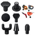 thumbnail image 1 of 7Pcs Percussion Massage Tips Replaceable For Jigsaw Massager Bit Tip Set Body Painful Muscle Relaxation Set, 1 of 7