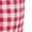 Red, variant on Admvng Womens Gingham Capri Leggings High Waist Lace Trim Side Slits Outdoor Capris