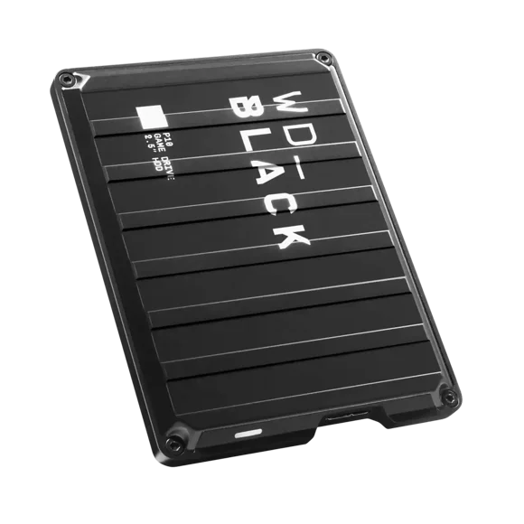 WD_BLACK 2TB P10 Game Drive USB 3.2 Gen 1, 2.5" Portable External Hard Drive HDD, Compatible with Playstation, Xbox, PC, & Mac, Black - WDBA2W0020BBK-WES1