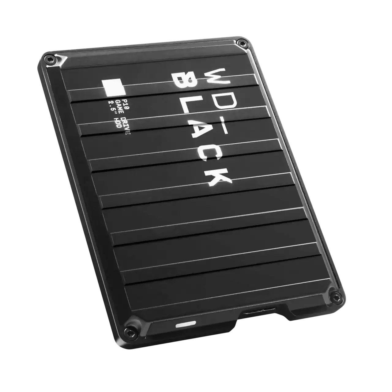 WD_BLACK 4TB P10 Game Drive USB 3.2 Gen 1, 2.5" Portable External Hard Drive HDD, Compatible with Playstation, Xbox, PC, & Mac, Black - WDBA3A0040BBK-WESN