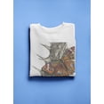 thumbnail image 3 of Majestic Butterfly Ii. Sweatshirt Women -Lily Liama Designs, Female 3X-Large, 3 of 4