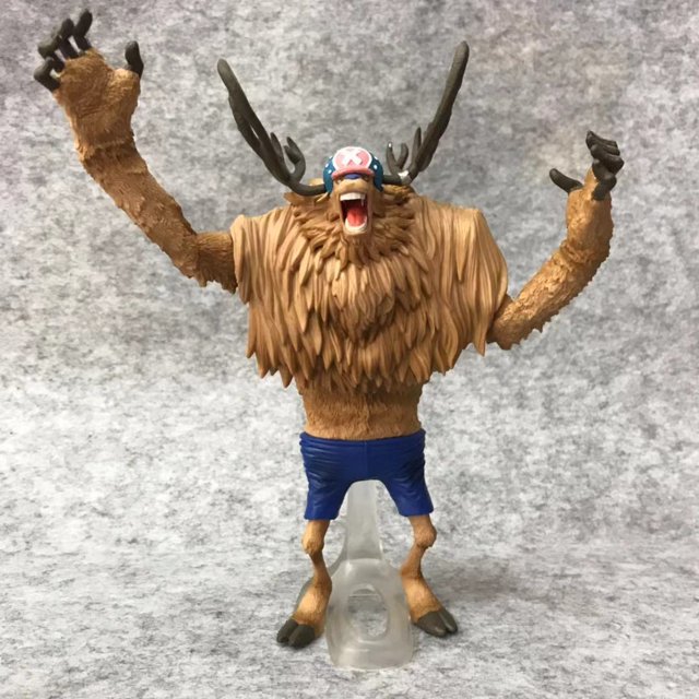 Figuras de colección de PVC, personajes de Anime, Mutation King, Tony Chopper, juguetes de 21cm zhangyuxiang LED