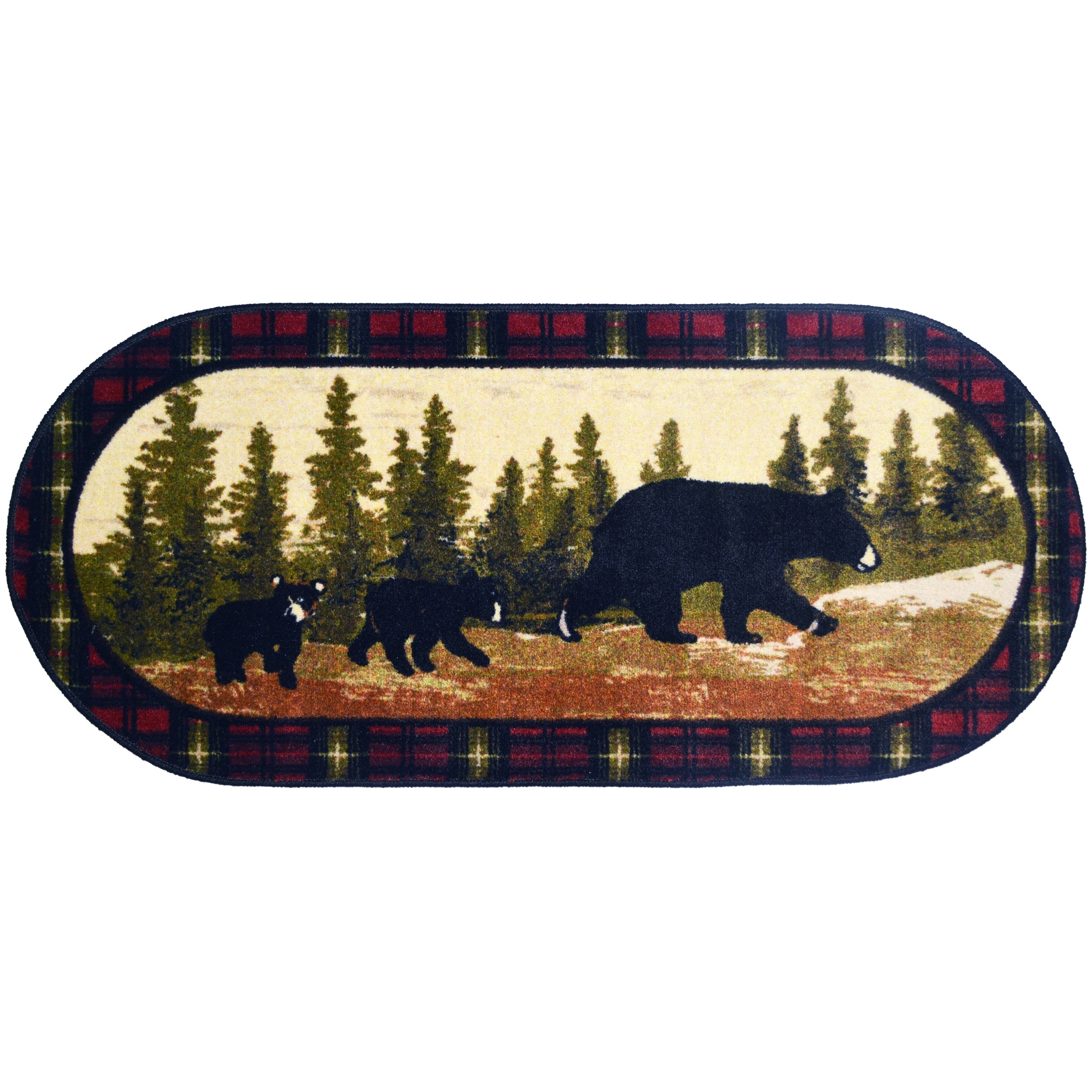 Mayberry Cozy Cabin Following Mama Accent Rug