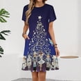 thumbnail image 2 of Nutcracker Christmas Special Sundress Short Sleeve Dress Summer Women Clothes Dress for Women Dresses, 2 of 7