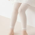 thumbnail image 5 of Spazoro Toddler Girls Leggings, Elastic Waist Casual Summer Breathable Soft & Comfy Outwear Tights Capri Pants White Size 3 T, 5 of 9