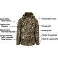 thumbnail image 3 of MidwayUSA Men's Duck Creek Waterfowl Parka Realtree Timber Large, 3 of 3