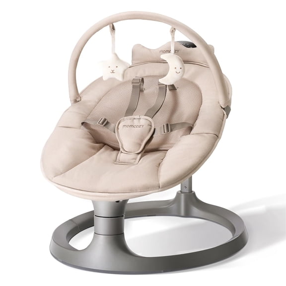 Momcozy Mecerna Eléctrica 2 en 1 - Sistema de Soporte de Brazos Dual con Movimientos Naturales, Caqui