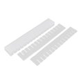 thumbnail image 1 of Unique Bargains Plastic DIY Grid Drawer Divider Household Necessities Storage Organizer Off White 9 Pcs for Home Essential, 1 of 3