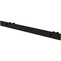 Track Extension Kit, 24 Inches, Matte Black by Stone Harbor Hardware