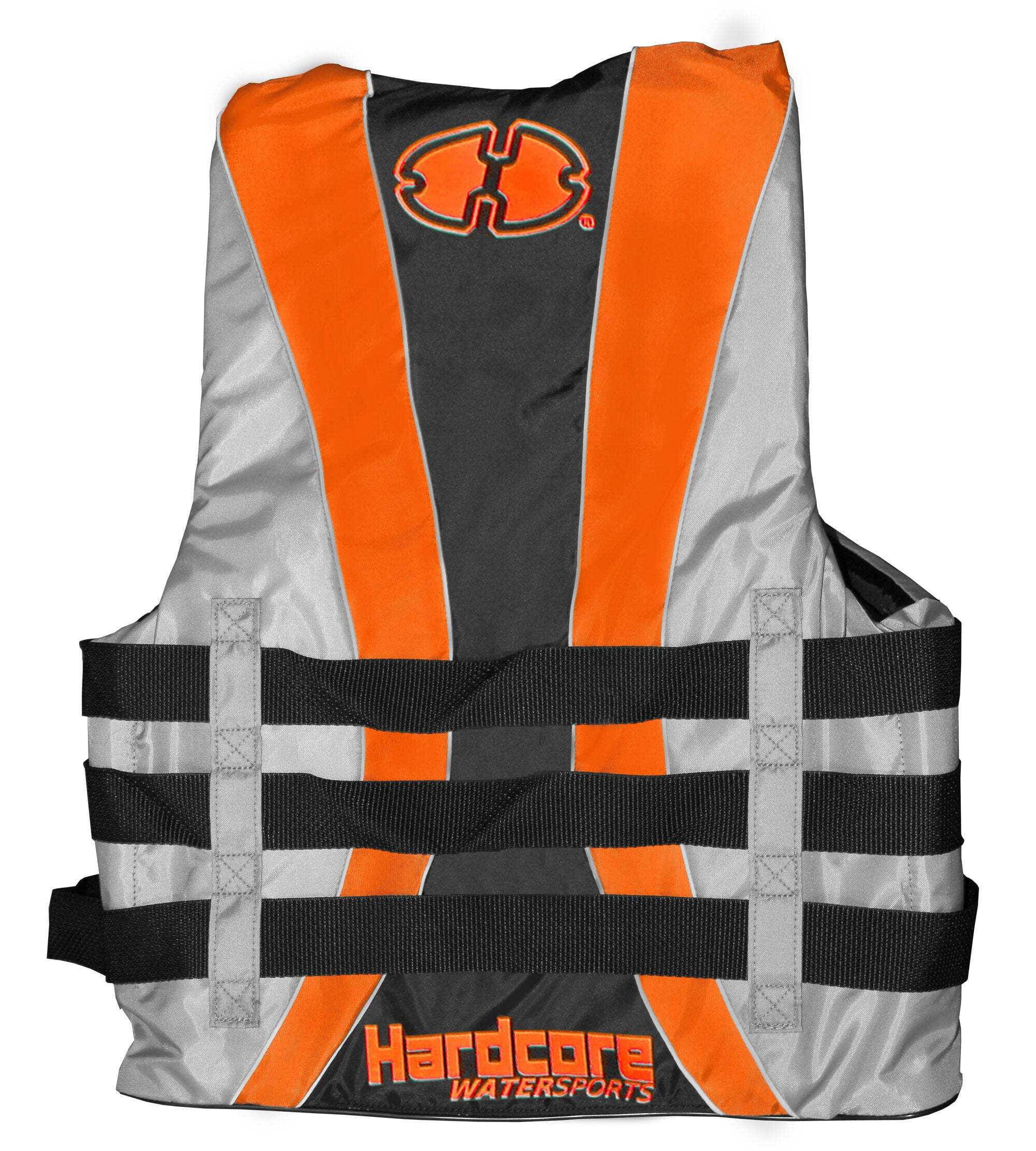 Hardcore Water Sports Hardcore Life Vest For Adults | High Visibility | USCG Approved | Fully Enclosed