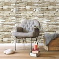 thumbnail image 5 of 6M Vinyl 3D Brick Rock Sticker Paper Self Adhesive Wallpaper Furniture Wall Stickers, 5 of 9