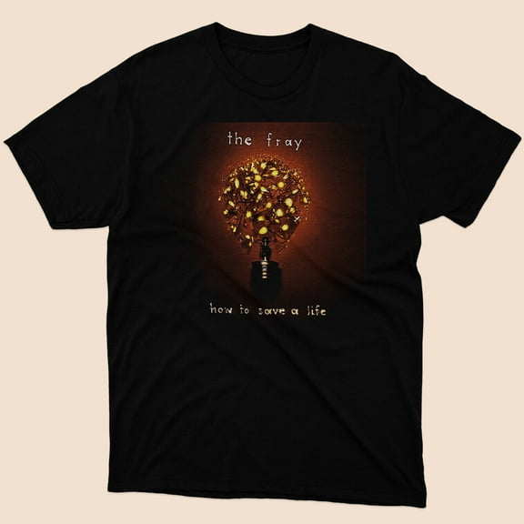 NWT How to Save a Life The Fray Classic Black T shirt Size S to 5XL