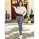 thumbnail image 2 of LEGGING DE DAMA TEXTURIZADO UNITALLA STRETCH MALLAS DEPORTIVAS MALLONES DE MUJER, 2 of 5