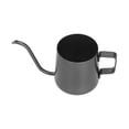 thumbnail image 3 of 250ml Stainless Steel Hanging Ear Coffee Pot Gooseneck Spout Tea Kettle Pour Over Pot Black, 3 of 9