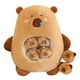 thumbnail image 2 of Peluche de carpincho, juguete de dibujos animados para decoración del hogar, juguete de carpincho para adolescentes Marrón, 2 of 9