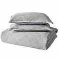 thumbnail image 4 of Better Homes & Gardens 3-Piece Silver Crinkled Gauze Duvet Set, Adult Full/Queen, 4 of 8