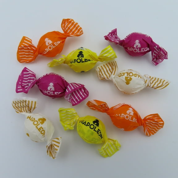 Sour Napoleons Assorted Fruit 1 pound sour bon bon hard candy