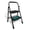 2step, variant on 3 Step Ladder, 3 Step Stool for Adults, 3 Step Ladder Folding Step Stool with Cushioned Handle Step Ladder with Wide Pedal Ergonomic Design, Black