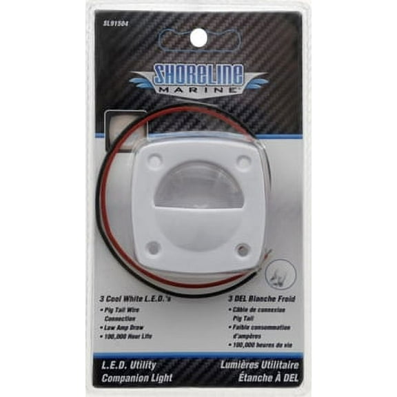 Shoreline Marine LED Utility Companion Light with Low Amp Draw