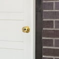 thumbnail image 3 of Design House Ball Keyed Entry Door Knob, Polished Brass, 3 of 20