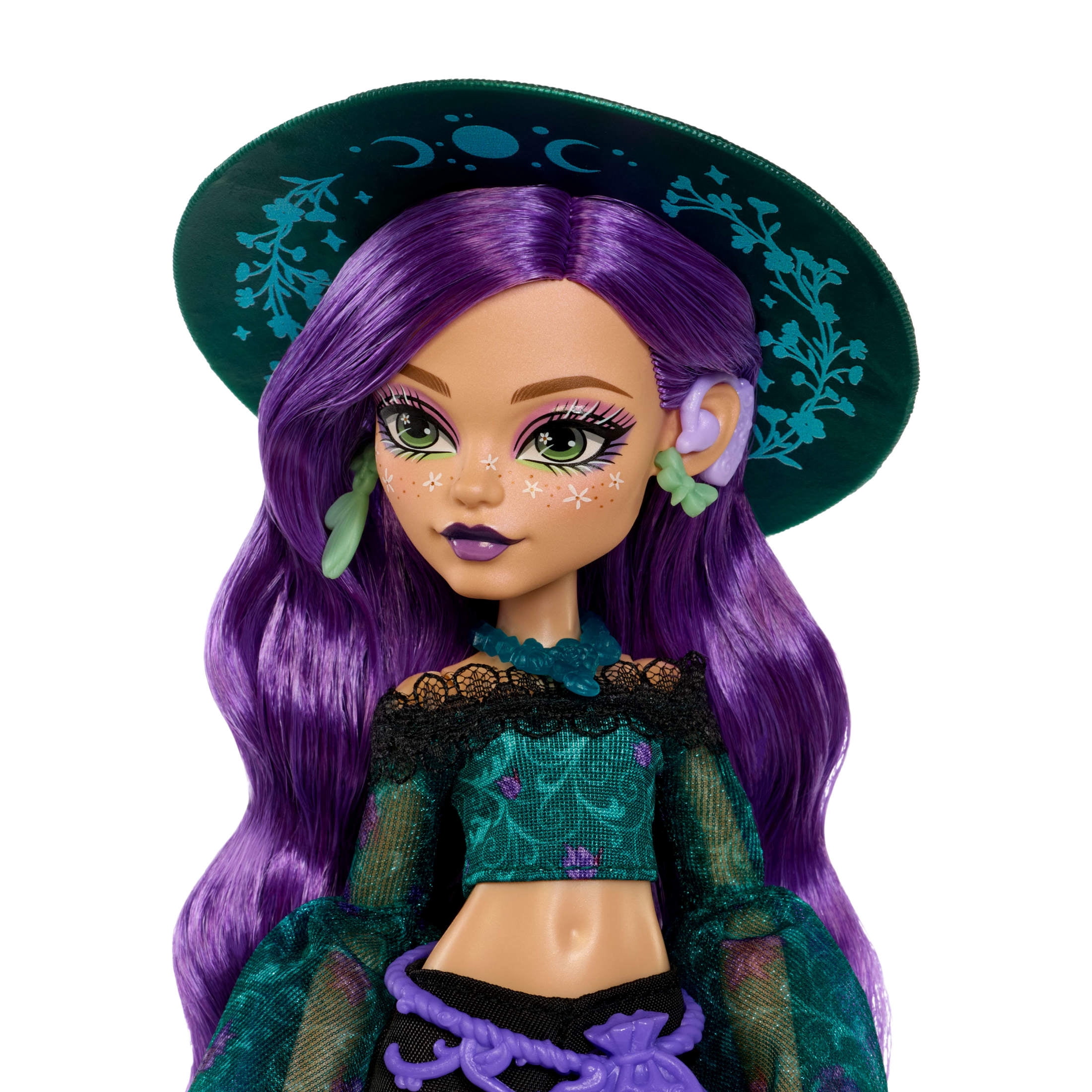 Moonspell Magic by Monster High Willow Thorne Fashion Doll, Nature Witch with Accessories