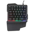 thumbnail image 1 of K7 Wired USB Gaming Keypad LED Backlight 35 Keys One-Handed Keyboard, 1 of 2