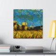 thumbnail image 3 of Hay Field Abstraction - Canvas, 3 of 10