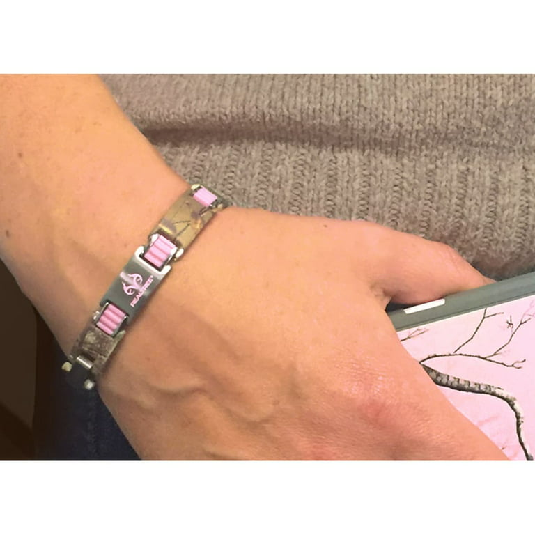 Women's Realtree Pinklink Camo Magnetic Bracelet - 448 