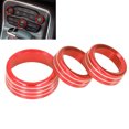 thumbnail image 3 of Aluminium Alloy Air Conditioning Switch Cover Trim For DodgeChrysler 2015-2019, Durable & Scratch, 3 of 8